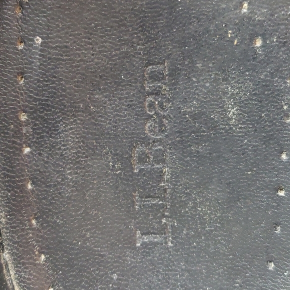 LL Bean Womens Brown Leather Comfort Mocs Sz 9 - Picture 8 of 8
